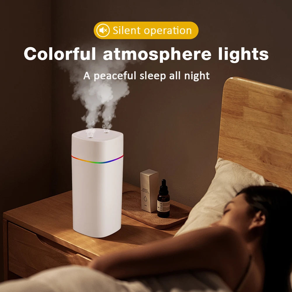 600ML Luminous Air Humidifier & Oil Diffuser